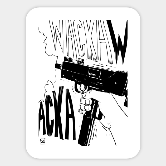 wacka wacka Sticker by Giuseppe_Cristiano